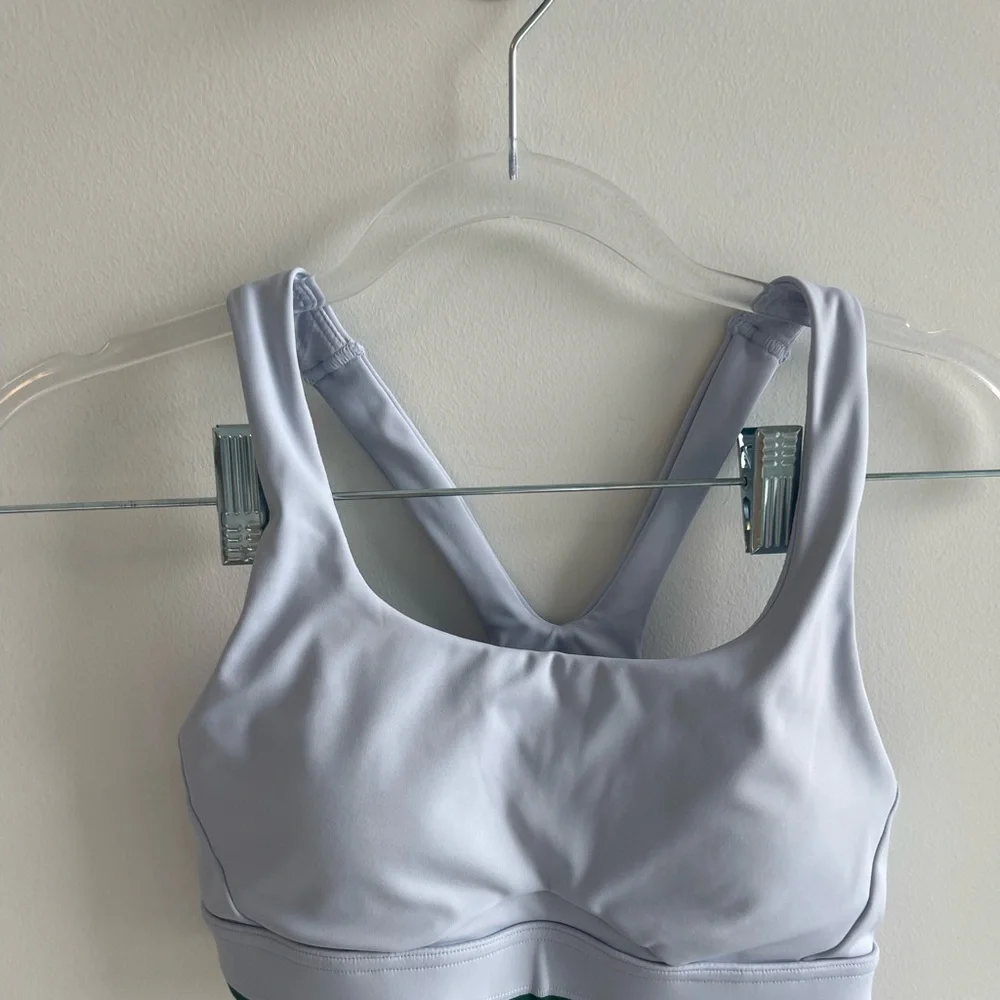Athleta Blue and Green Activewear Matching Set
